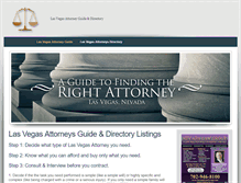 Tablet Screenshot of lasvegas-attorneys.org